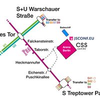 How to get to JSConf EU and CSSconf EU