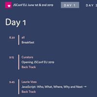 Timetable of talks now available